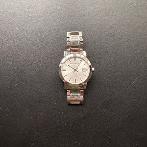 Burberry Silver Watch